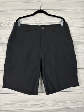 KUHL men’s Renegade cargo shorts size 34 graphite gray